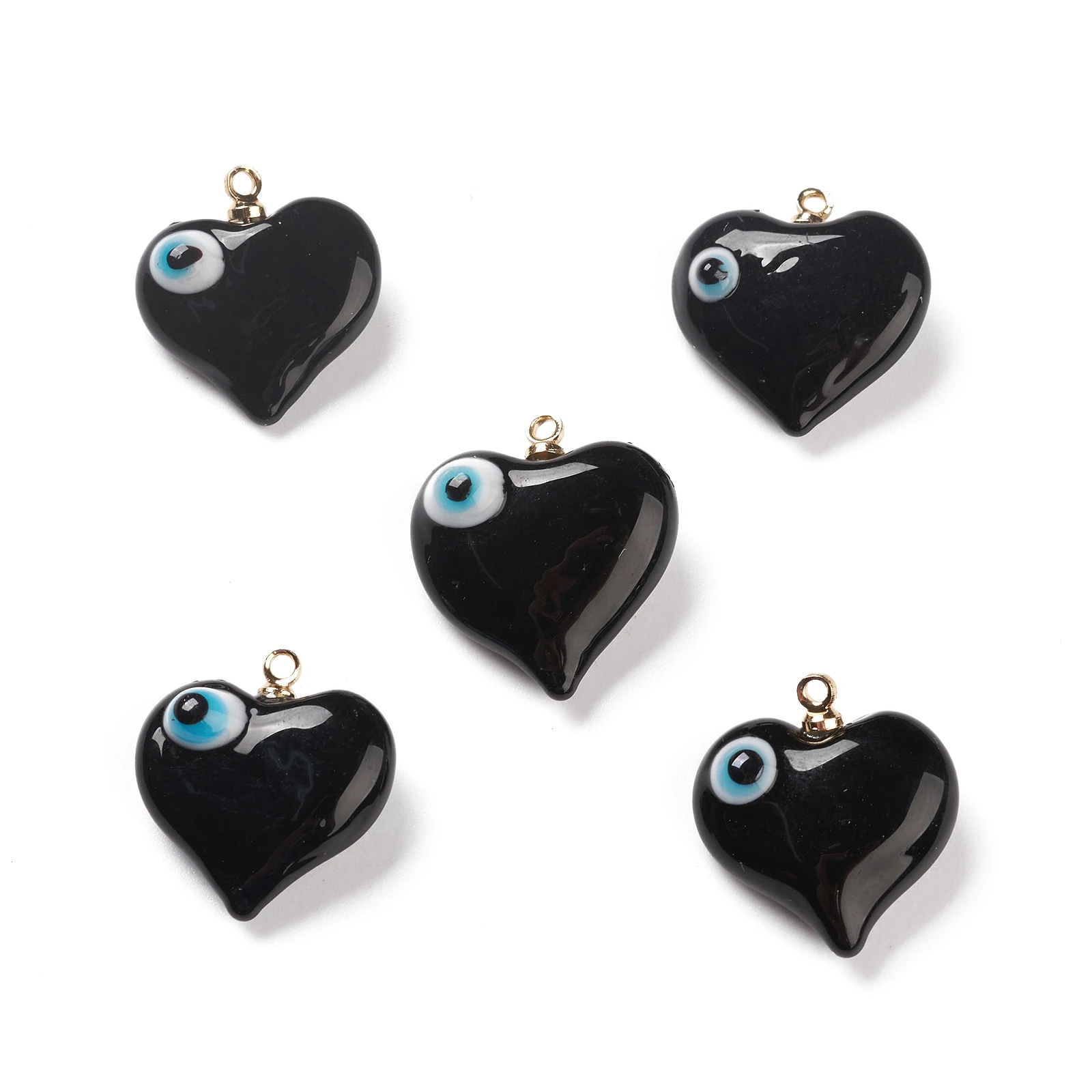 1 Set Handmade Heart Evil Eyes Lampwork Charms Pendants for DIY Earring Bracelet Necklace Jewelry Making Accessories Gifts
1 Set Handmade Heart Evil Eyes Lampwork Charms Pendants for DIY Earring Bracelet Necklace Jewelry Making Accessories Gifts