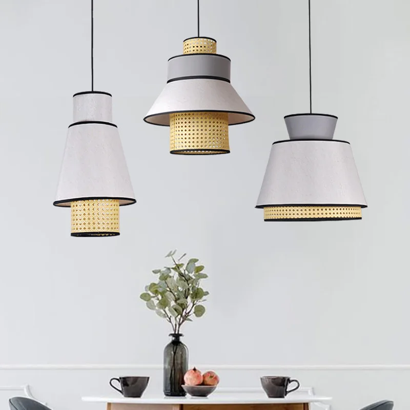 Minimalist Cloth Rattan Pendant Light Wabi Sabi for Living Room Dining Room Kitchen Suspension Restaurant Decor
Minimalist Cloth Rattan Pendant Light Wabi Sabi for Living Room Dining Room Kitchen Suspension Restaurant Decor
