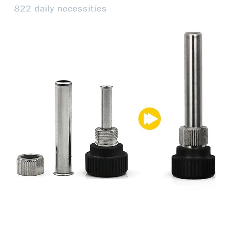 Soldering Station Iron Handle Accessories Iron Head Cannula Iron Tip Bushing Kanwen soldering table soldering iron handle socket
Soldering Station Iron Handle Accessories Iron Head Cannula Iron Tip Bushing Kanwen soldering table soldering iron handle socket
