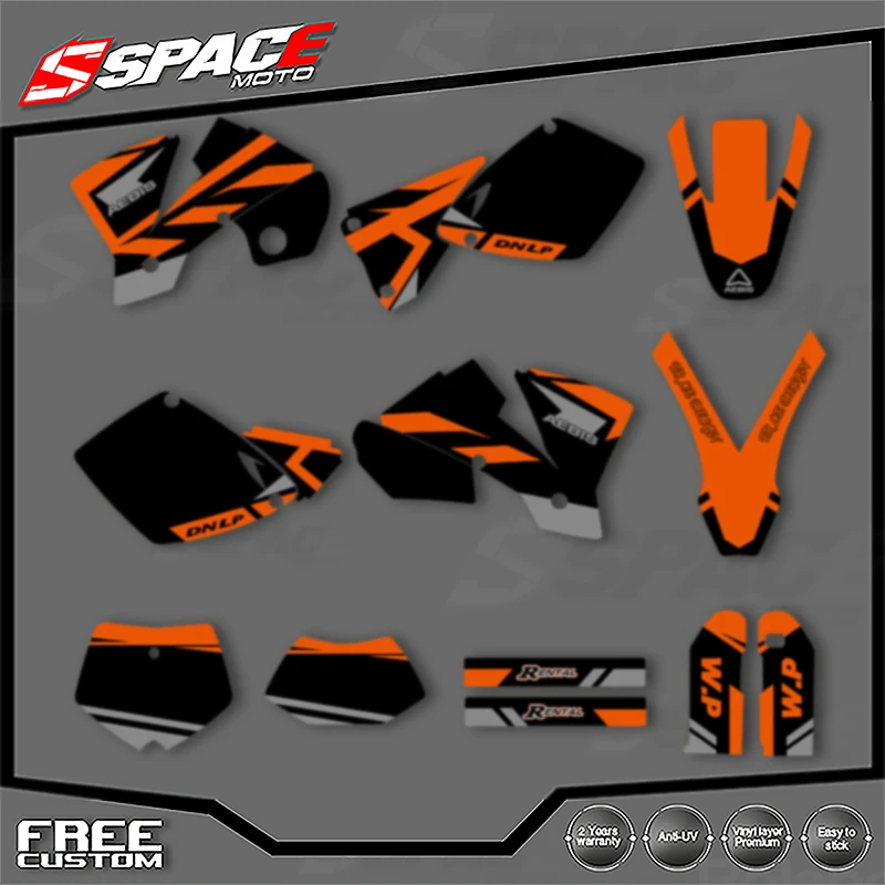 SPACE Custom Motorcycle Graphics Background Decal for KTM 125 250 300 350 450 2001 2002 SX SXF 01-02 EXC Decals Stickers Kits 02
SPACE Custom Motorcycle Graphics Background Decal for KTM 125 250 300 350 450 2001 2002 SX SXF 01-02 EXC Decals Stickers Kits 02