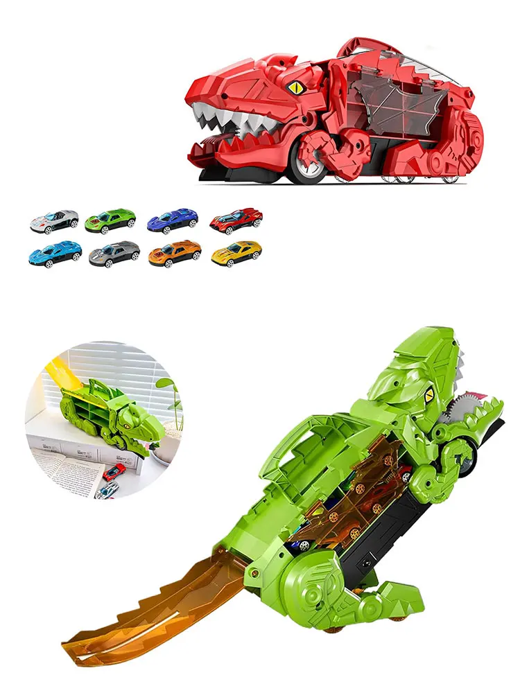 Triceratop Children Dinosaur Sliding Track Toy Transporter Truck Racing Car Kids Competitive Game Swallow&Storage Vehicle
Triceratop Children Dinosaur Sliding Track Toy Transporter Truck Racing Car Kids Competitive Game Swallow&Storage Vehicle