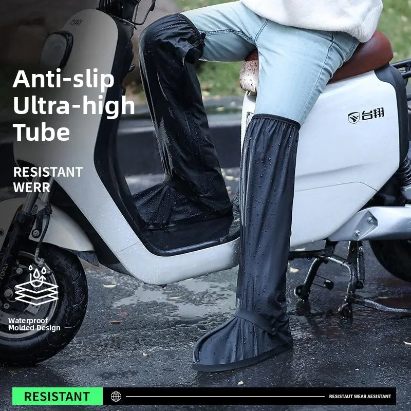 Waterproof Riding Shoe Covers Thickened Rain Boot Covers Anti-slip Motorcycle Vehicle Outdoor Equipment Delivery
Waterproof Riding Shoe Covers Thickened Rain Boot Covers Anti-slip Motorcycle Vehicle Outdoor Equipment Delivery