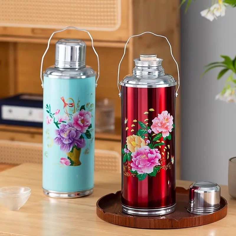 Stainless Steel Travel Thermosflask, Retro Thermos, Water Bottle, Coffee Cup, Mug, Heat and Cold Preservation, 0.8 L, 1.2L, 2L
Stainless Steel Travel Thermosflask, Retro Thermos, Water Bottle, Coffee Cup, Mug, Heat and Cold Preservation, 0.8 L, 1.2L, 2L
