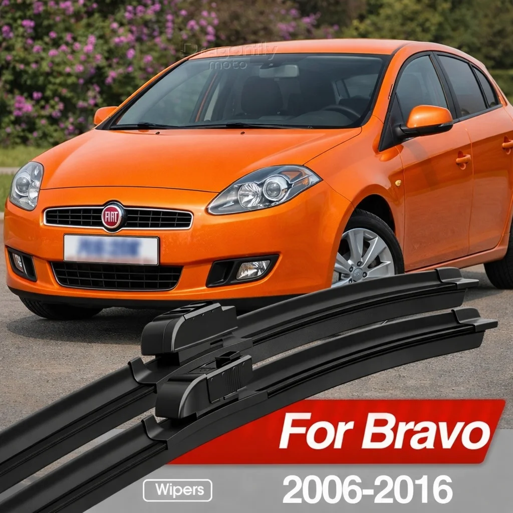 For Fiat Bravo 2006-2016 Front Windshield Wiper Blades 2pcs Windscreen Window Accessories 2007 2008 2009 2011 2012 2014 2015
For Fiat Bravo 2006-2016 Front Windshield Wiper Blades 2pcs Windscreen Window Accessories 2007 2008 2009 2011 2012 2014 2015