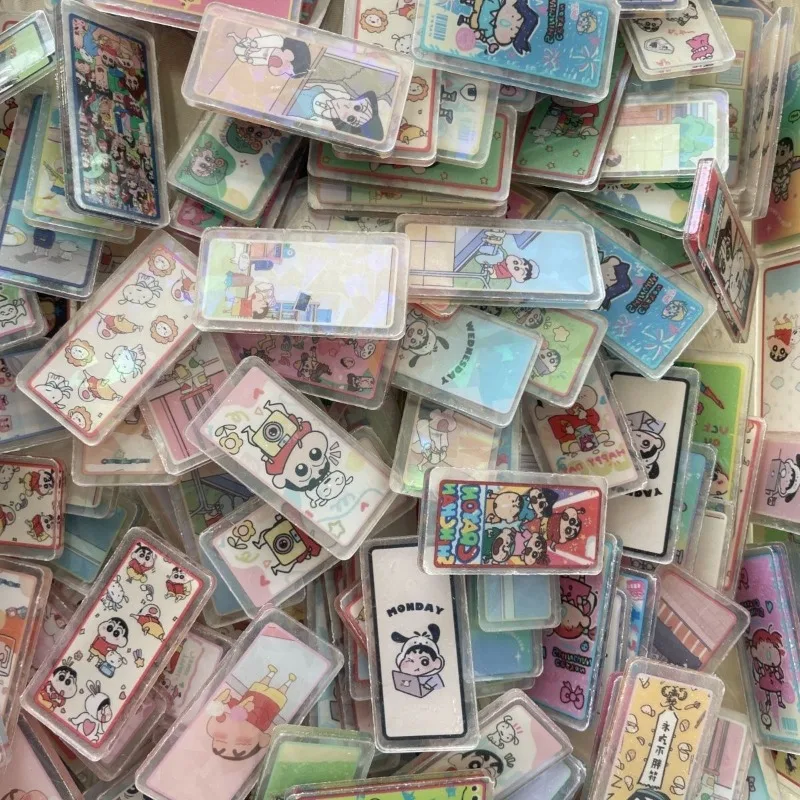 Cartoon anime Crayon Shin-chan acrylic patch 4/8cm double transparent handmade DIY keychain charms accessory material wholesale
Cartoon anime Crayon Shin-chan acrylic patch 4/8cm double transparent handmade DIY keychain charms accessory material wholesale