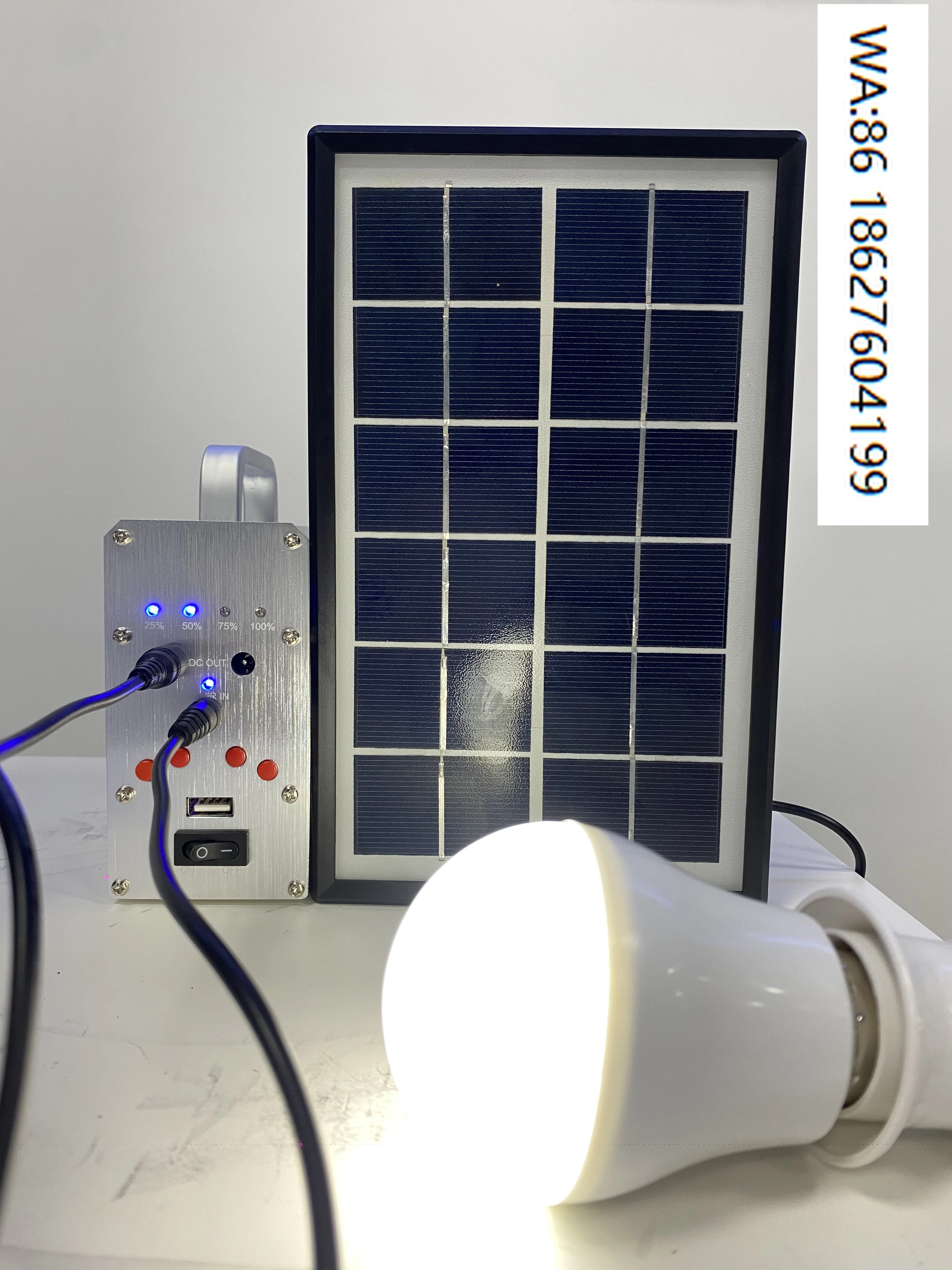 400W Solar Portable Power Station, 18000mAh with LCD Screen, New Energy Converter Outdoor Emergency Supply
400W Solar Portable Power Station, 18000mAh with LCD Screen, New Energy Converter Outdoor Emergency Supply