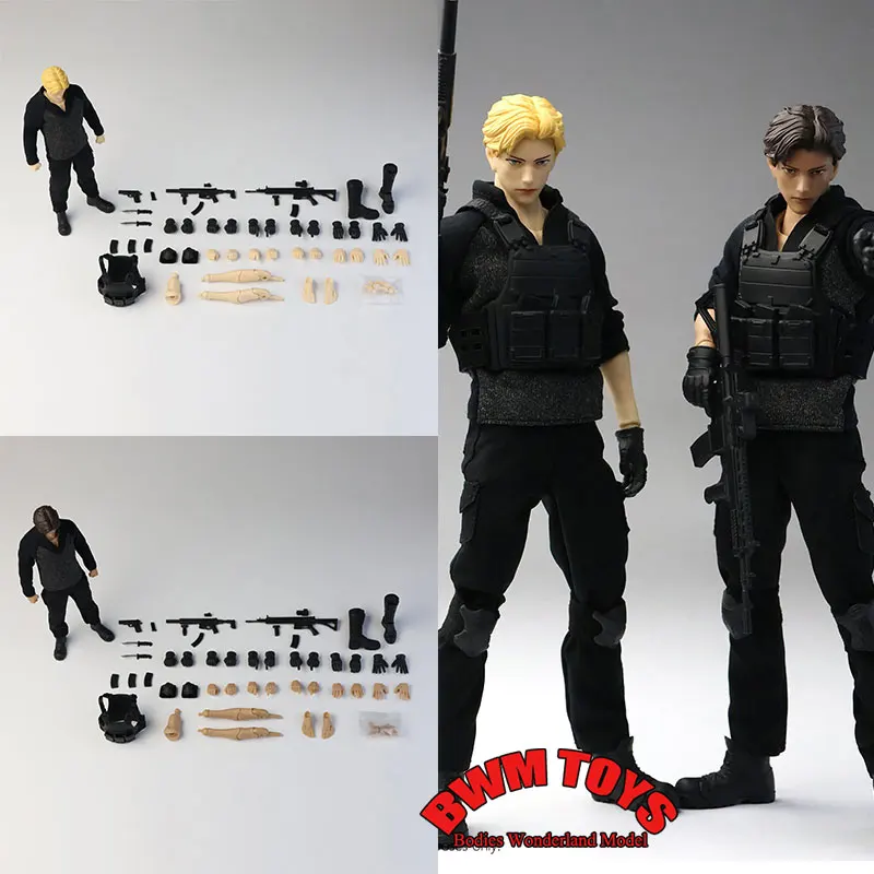 In Stock Mirrfig 1/12 Scale Male Soldier Super Flexible Muscle Joint Body With Clothes Equipment For 6inch Action Figure Doll
In Stock Mirrfig 1/12 Scale Male Soldier Super Flexible Muscle Joint Body With Clothes Equipment For 6inch Action Figure Doll