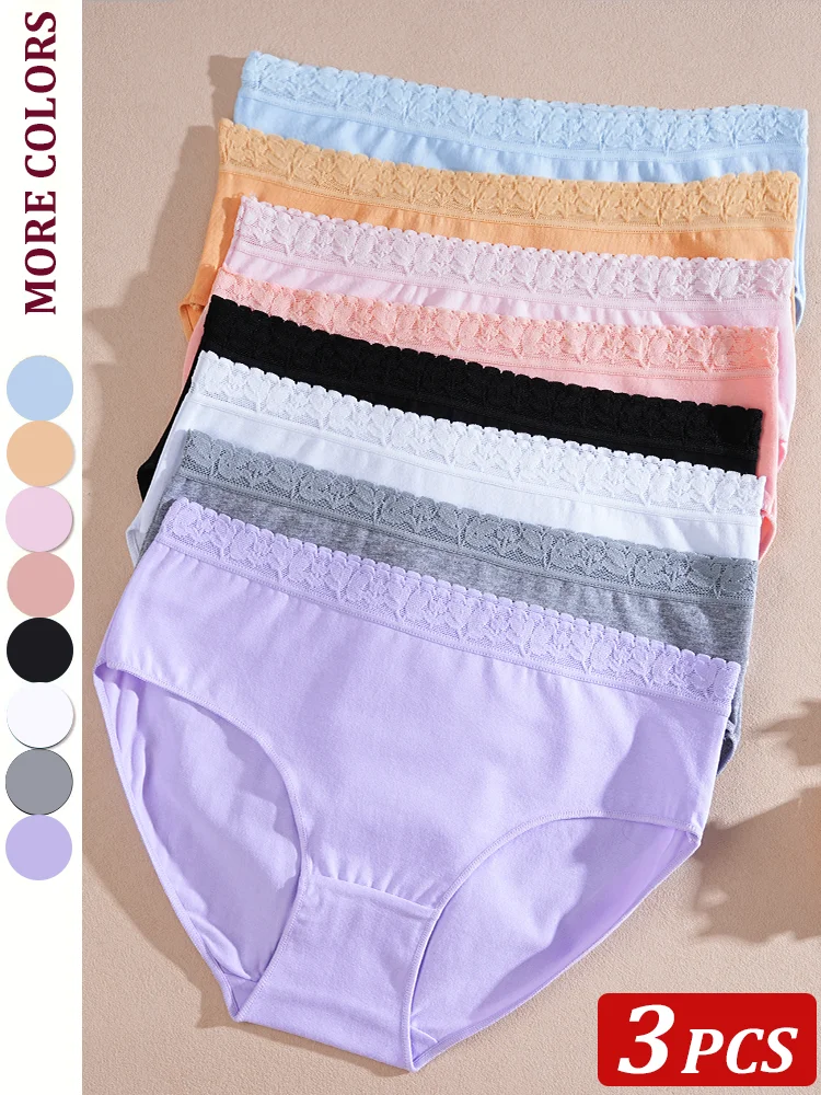 3Pcs Women Cotton Lingerie Sexy Soft Fashion Panties Femme Buckle Design Underwear Pantys Underpant Lingerie Lace Intimates S-XL
3Pcs Women Cotton Lingerie Sexy Soft Fashion Panties Femme Buckle Design Underwear Pantys Underpant Lingerie Lace Intimates S-XL