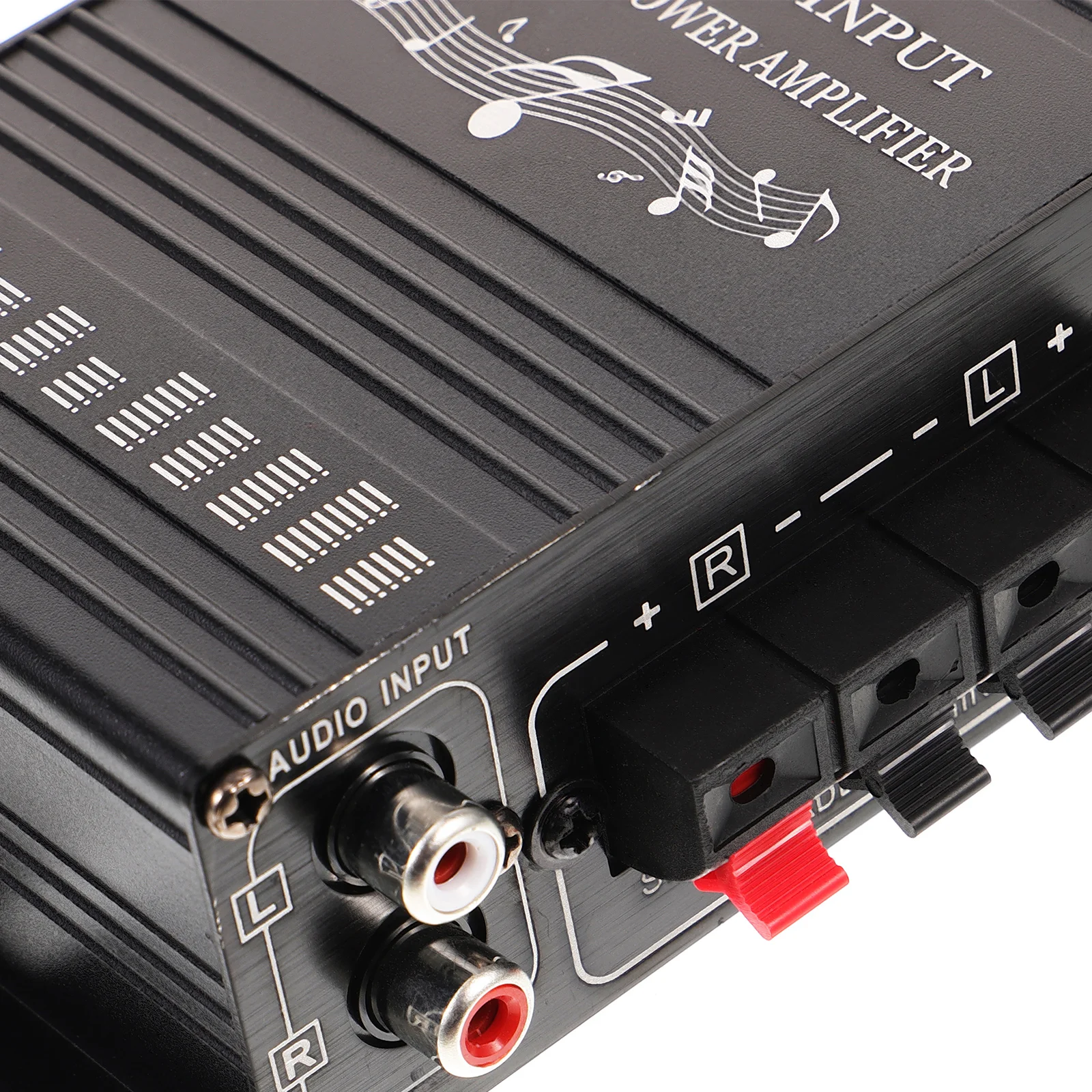 Mini Amplifier for Speakers 2003 Black DC Compact Sound Amplifier Home Car Audio Power Mini SpeakerStereo Loudspeaker
Mini Amplifier for Speakers 2003 Black DC Compact Sound Amplifier Home Car Audio Power Mini SpeakerStereo Loudspeaker