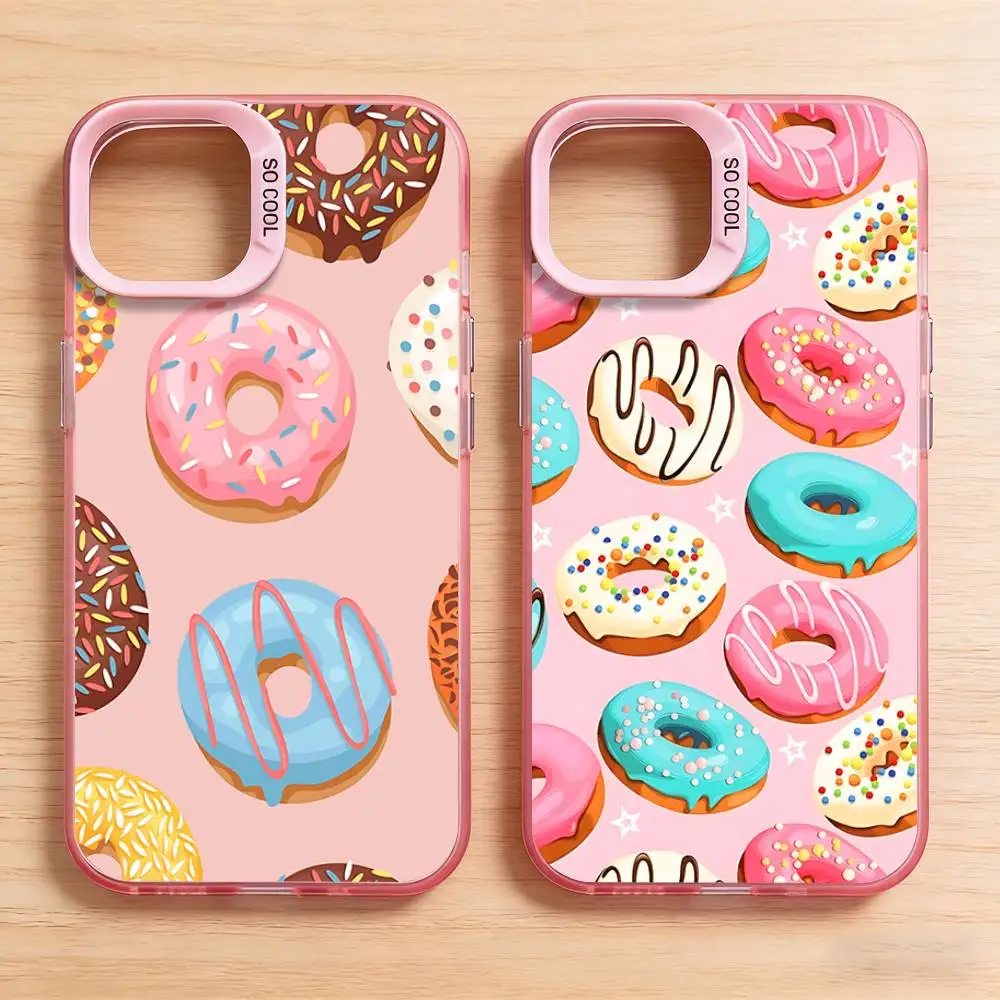 Sweet Donut Macaron Candy Phone Case for iPhone 17 16 15 14 13 12 11 Pro Plus Max Mini X XS Air Stylish Cover
Sweet Donut Macaron Candy Phone Case for iPhone 17 16 15 14 13 12 11 Pro Plus Max Mini X XS Air Stylish Cover