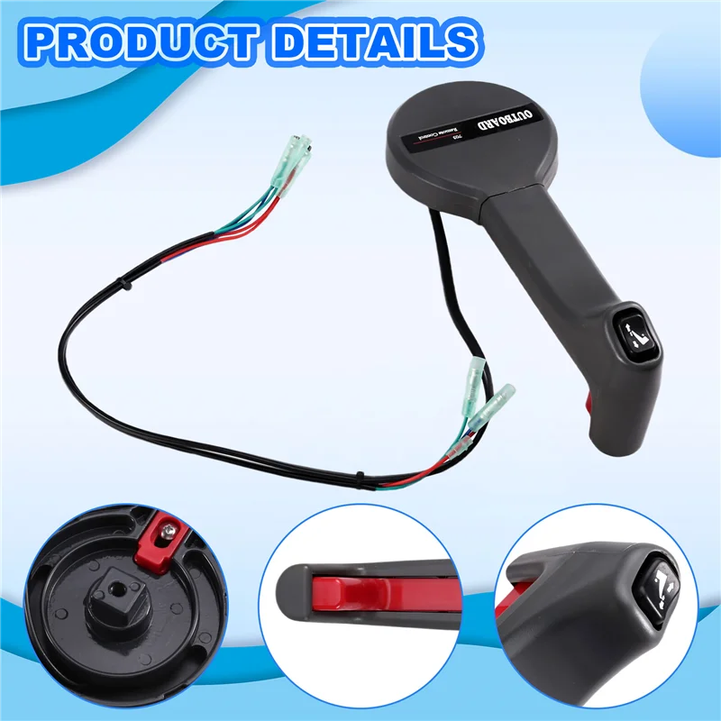 Reliable-Throttle/Shift Handle With Trim &Tilt Switch For Yamaha Outboard Motor New Style 703 Remote Control Box 703-48221-10
Reliable-Throttle/Shift Handle With Trim &Tilt Switch For Yamaha Outboard Motor New Style 703 Remote Control Box 703-48221-10