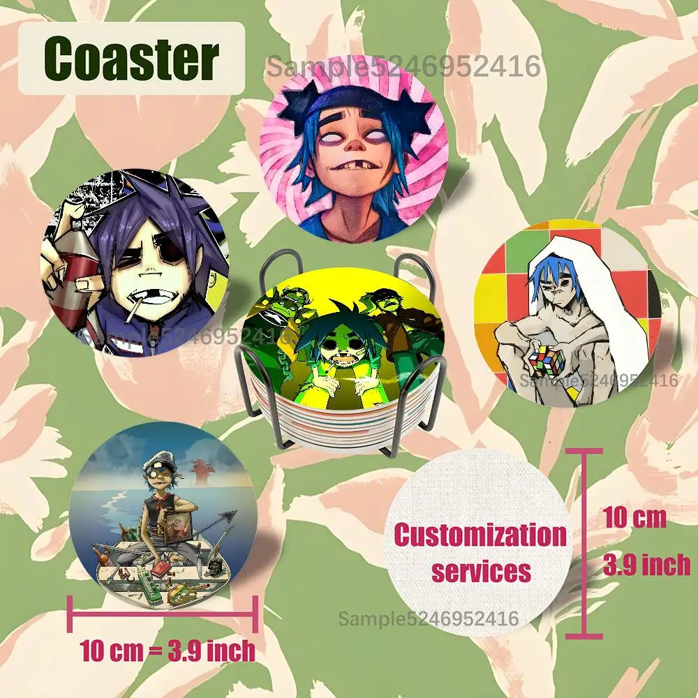 G-Gorillaz Rock Band 2D Wooden Coasters Furniture Decoration Gift Party Decoration Desktop Protection
G-Gorillaz Rock Band 2D Wooden Coasters Furniture Decoration Gift Party Decoration Desktop Protection