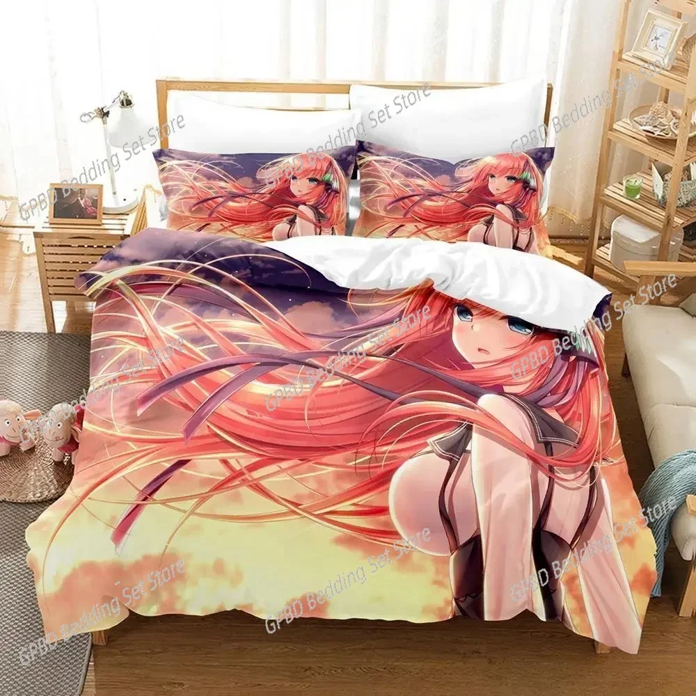 The Quintessential Quintuplets Comfortable Duvet Quilt Cover Pillowcase Bedding Set Children Bedroom Decoration Home Textile
The Quintessential Quintuplets Comfortable Duvet Quilt Cover Pillowcase Bedding Set Children Bedroom Decoration Home Textile
