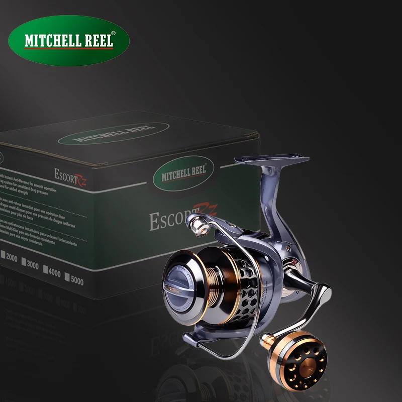 MITCHELL REEL Spinning Fishing Reel 5.1:1-5.2:1 Gear Ratio Highstrength Plastic Reel Body Metal Anti-Slip Wheel Grip Pesca
MITCHELL REEL Spinning Fishing Reel 5.1:1-5.2:1 Gear Ratio Highstrength Plastic Reel Body Metal Anti-Slip Wheel Grip Pesca
