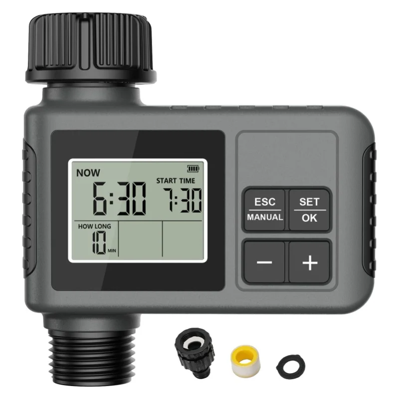 Sprinkler Timer Smart Programmable Digital Garden Hose Water Drip Irrigation With Rain Delay Manual Watering System
Sprinkler Timer Smart Programmable Digital Garden Hose Water Drip Irrigation With Rain Delay Manual Watering System