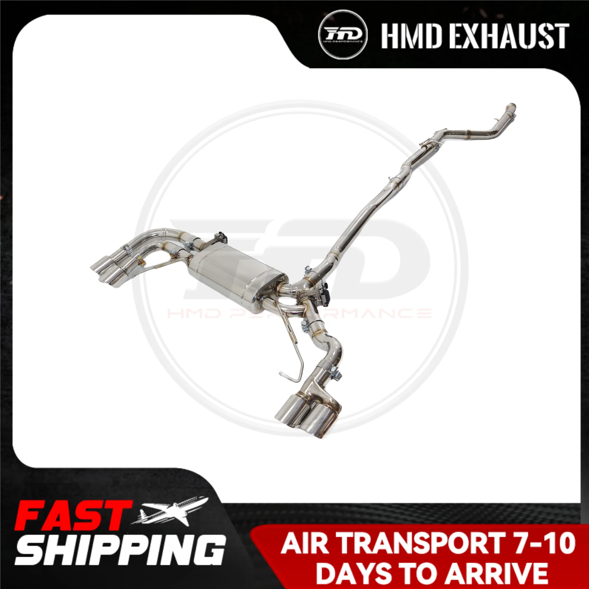  HMD Stainless Steel Exhaust System High Flow Performance Catback For BMW X3 Upgrade X3M Car Parts Electronic Valve
HMD Stainless Steel Exhaust System High Flow Performance Catback For BMW X3 Upgrade X3M Car Parts Electronic Valve