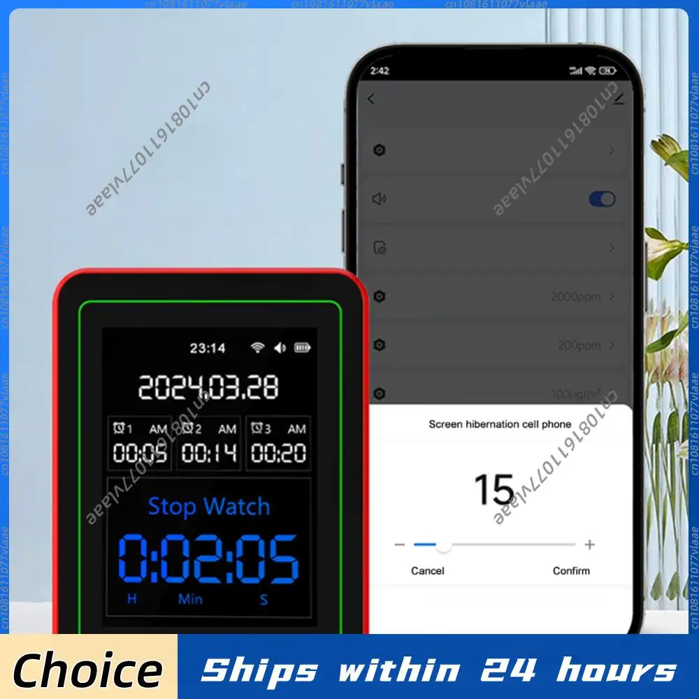 WiFi 15 in 1 Indoor Air Quality Monitor APP Control Portable AQI PM0.3 PM1.0 PM2.5 PM10 Tester Household CO CO2 TVOC HCHO Tester
WiFi 15 in 1 Indoor Air Quality Monitor APP Control Portable AQI PM0.3 PM1.0 PM2.5 PM10 Tester Household CO CO2 TVOC HCHO Tester