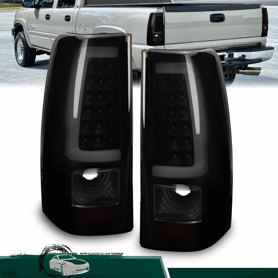 Пара задних фонарей в сборе, совместимая с 2003, 2004, 2005, 2006, Chevy Silverado 1500 2500 3500, светодиодный дымчатый черный задний стоп-сигнал Rep
Пара задних фонарей в сборе, совместимая с 2003, 2004, 2005, 2006, Chevy Silverado 1500 2500 3500, светодиодный дымчатый черный задний стоп-сигнал Rep