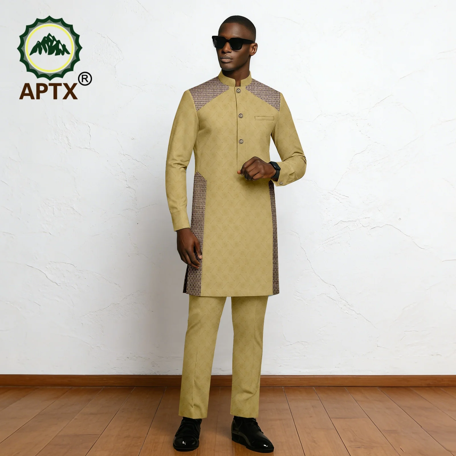 APTX African Men's Kaunda Tuxedo Suit Set Traditional Wedding Gentleman Outfit 3pcs Clothing 2526016
APTX African Men's Kaunda Tuxedo Suit Set Traditional Wedding Gentleman Outfit 3pcs Clothing 2526016