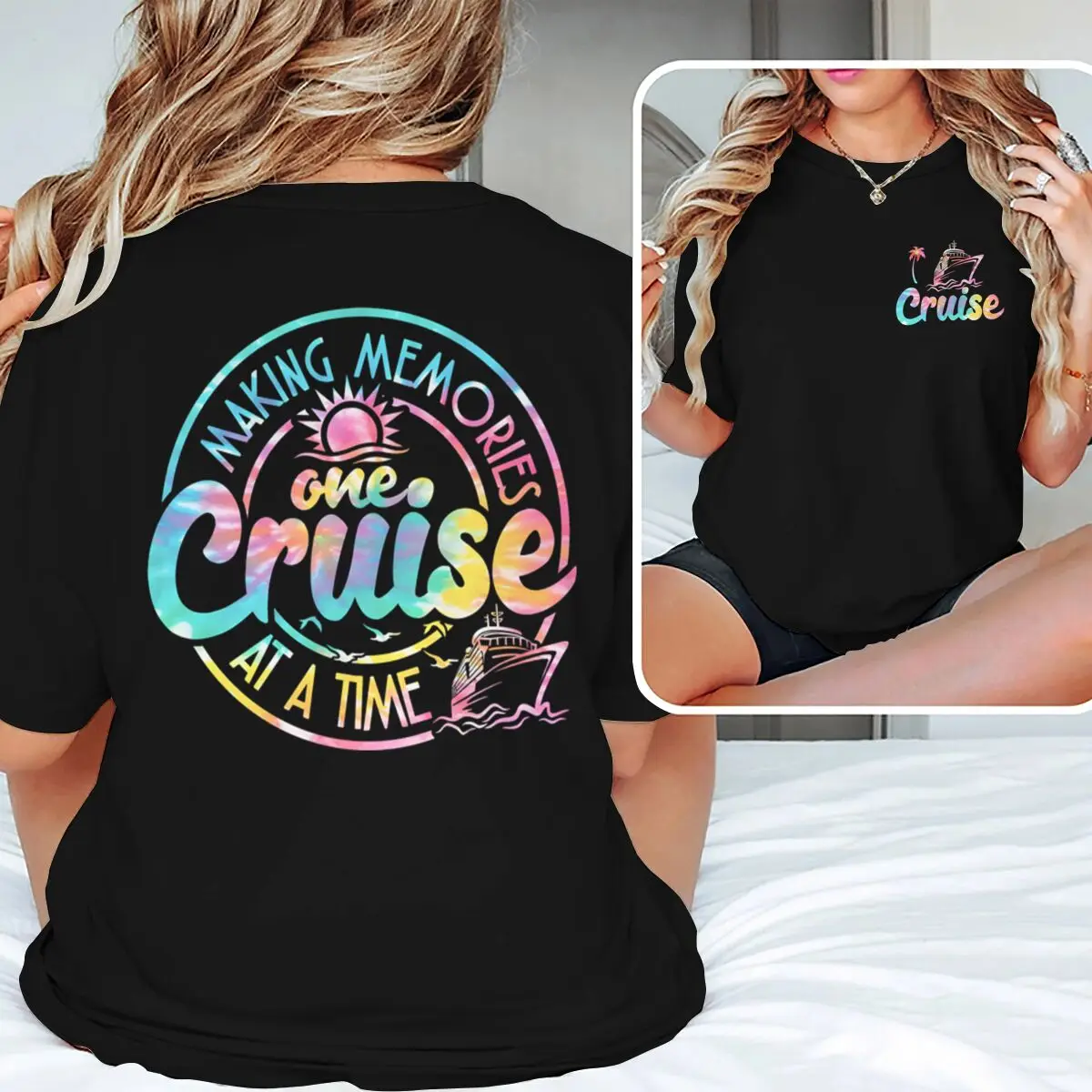In My Cruise Era Shirt on Cruise Mode Women Short-sleeve Crewneck T-shirt Summer Vacation Gift Casual Tops Women Tee Tops
In My Cruise Era Shirt on Cruise Mode Women Short-sleeve Crewneck T-shirt Summer Vacation Gift Casual Tops Women Tee Tops