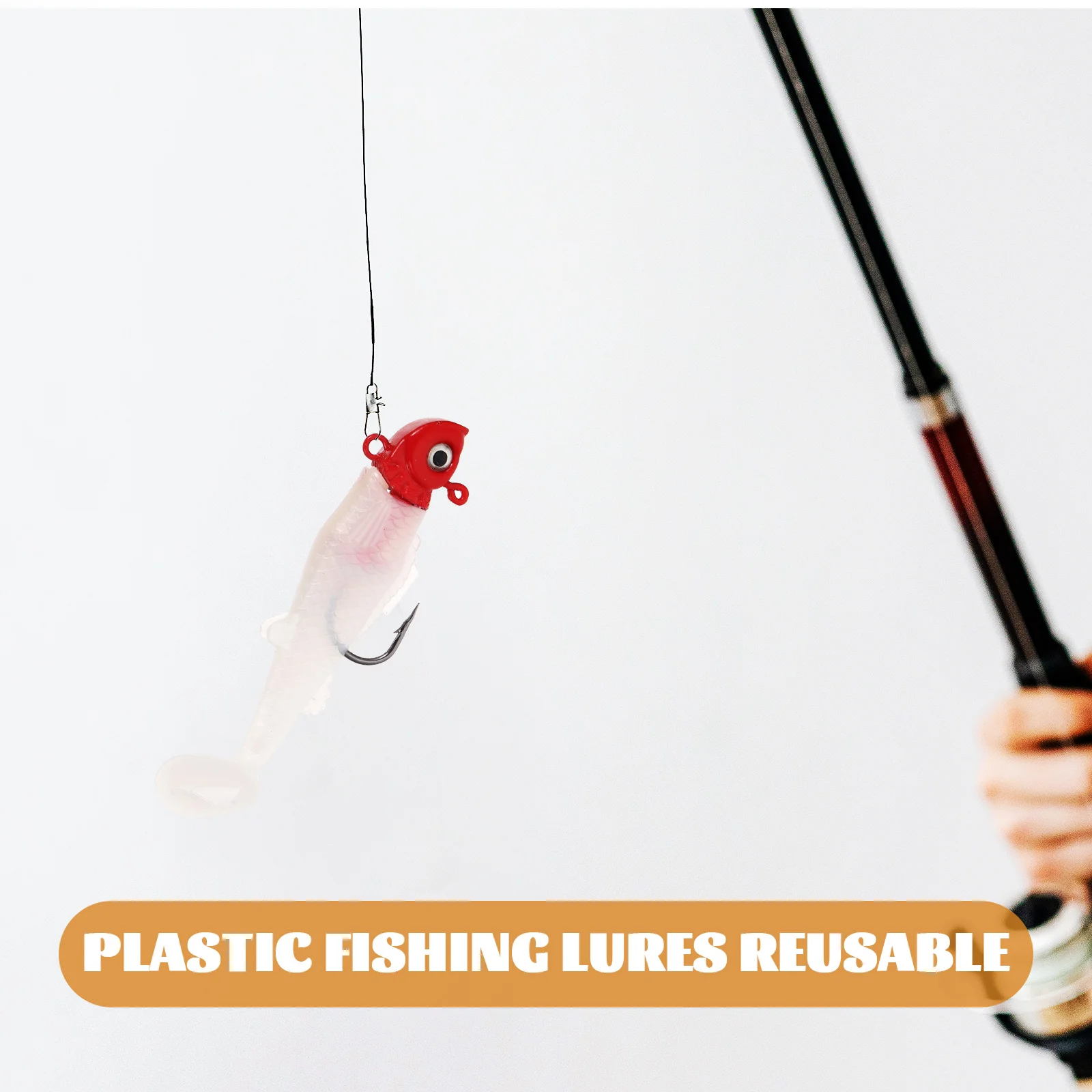 6 Pcs Luminous Fish Hooks Soft Plastic Metal Bait Durable Bite Resistance Freshwater Bass Saltwater Fishing Supplies Artificial
6 Pcs Luminous Fish Hooks Soft Plastic Metal Bait Durable Bite Resistance Freshwater Bass Saltwater Fishing Supplies Artificial