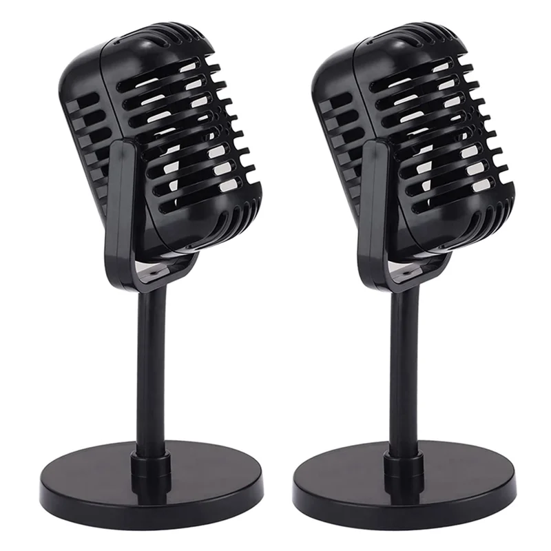 A89E-2X Vintage Microphone Prop,Plastic Fake Microphone,Retro Microphones For Costume & Role Play,Antique Microphone Stage
A89E-2X Vintage Microphone Prop,Plastic Fake Microphone,Retro Microphones For Costume & Role Play,Antique Microphone Stage