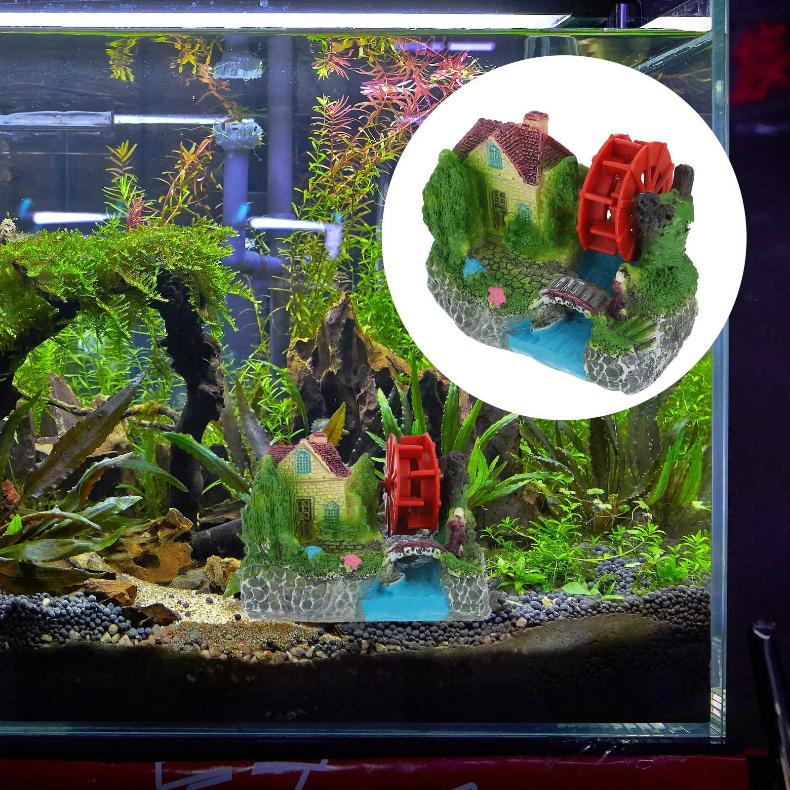 Fish Tank Resin Landscape Craft For Aquarium Hideout Ornament Small Lightweight Decorative Supply Accessory
Fish Tank Resin Landscape Craft For Aquarium Hideout Ornament Small Lightweight Decorative Supply Accessory