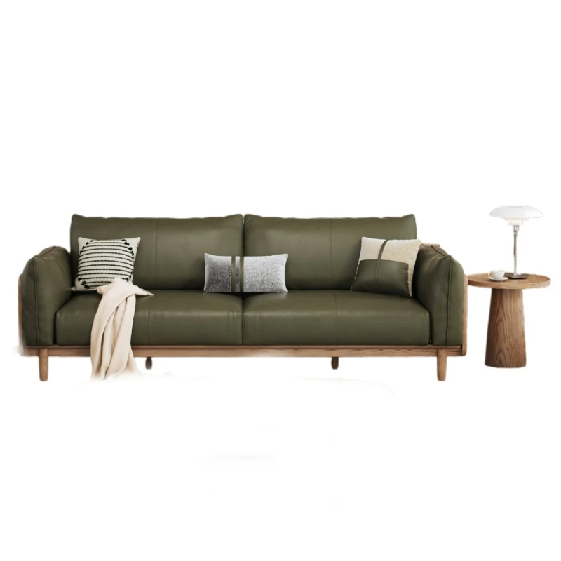 Living room sofa simple ash wood sofa solid wood sofa
Living room sofa simple ash wood sofa solid wood sofa