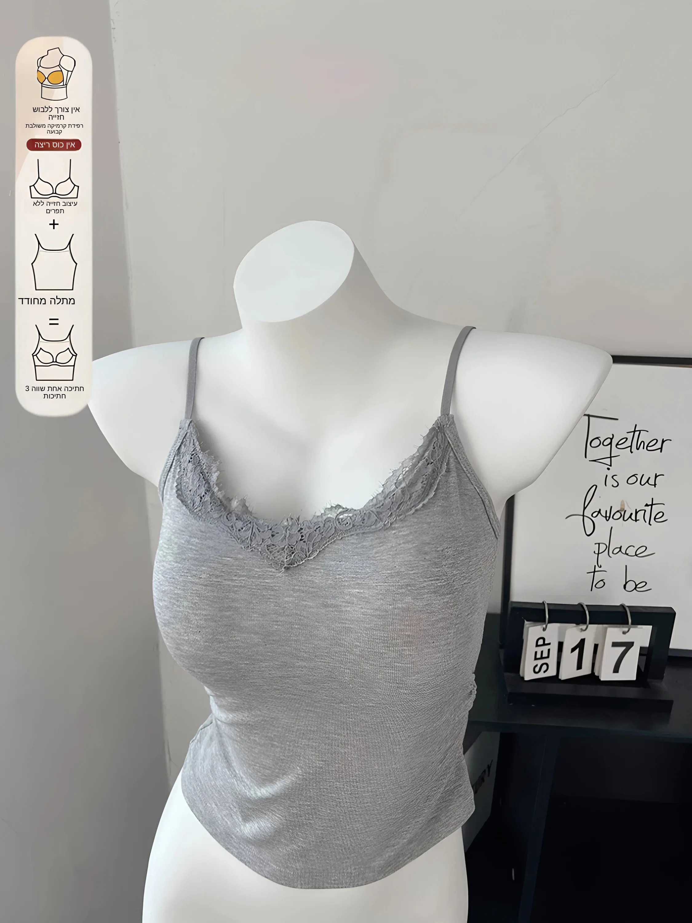 2026 New Lace Backless Tank Top Women plus Size Slim Fit Innerwear Outerwear with Chest Pad Simple Style Summer Base Shirt
2026 New Lace Backless Tank Top Women plus Size Slim Fit Innerwear Outerwear with Chest Pad Simple Style Summer Base Shirt