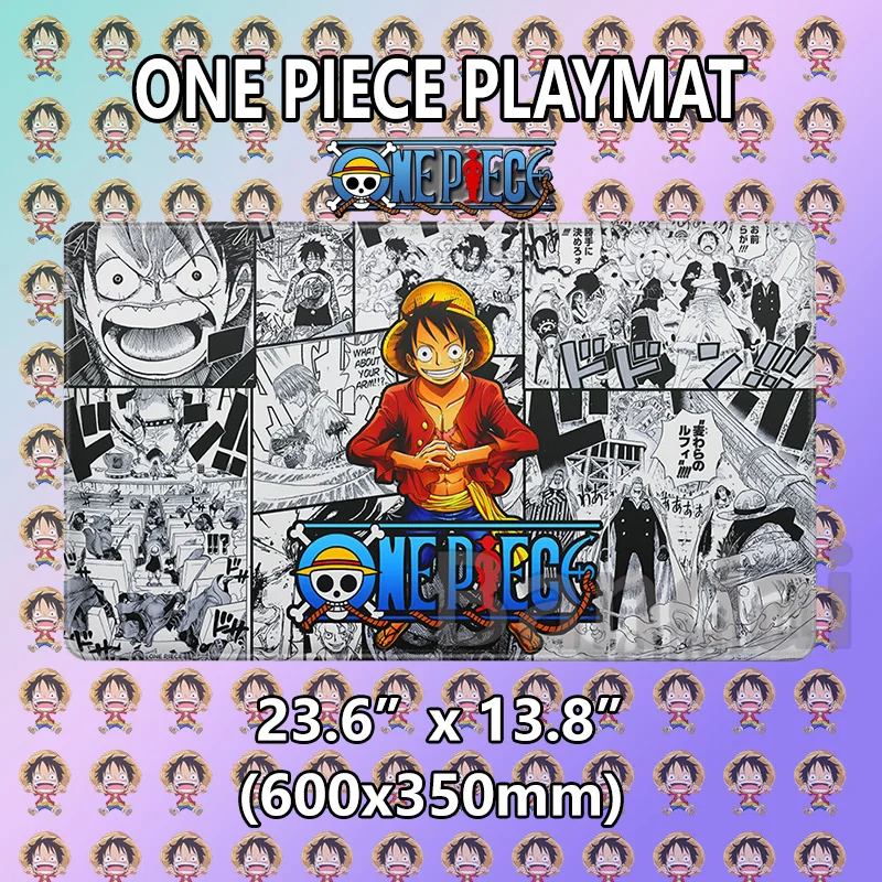 Игровой коврик One-Piece OPCG с аниме-персонажами для карточных игр, нескользящий, большой, утолщенный, для мыши и настольных игр
Игровой коврик One-Piece OPCG с аниме-персонажами для карточных игр, нескользящий, большой, утолщенный, для мыши и настольных игр