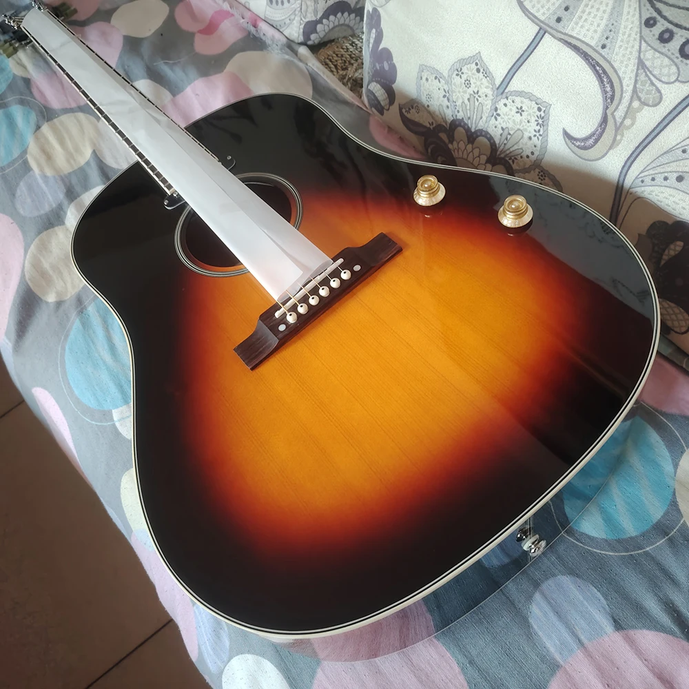 High quality J-160EVS electric box folk acoustic guitar, volume and tone adjustment, free delivery, in stock, fast shipping
High quality J-160EVS electric box folk acoustic guitar, volume and tone adjustment, free delivery, in stock, fast shipping