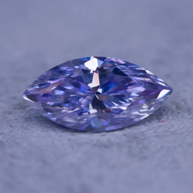 Moissanite Gemstone Marquise Cut Lavender Color for Jewelry Making DIY Ring Necklace Earrings Materials with GRA Certificate
Moissanite Gemstone Marquise Cut Lavender Color for Jewelry Making DIY Ring Necklace Earrings Materials with GRA Certificate