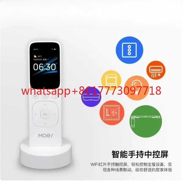Wifi Tuya Smart Central Control Panel Wireless Touch Screen Handheld IR Remote Controller For Home Appliance
Wifi Tuya Smart Central Control Panel Wireless Touch Screen Handheld IR Remote Controller For Home Appliance