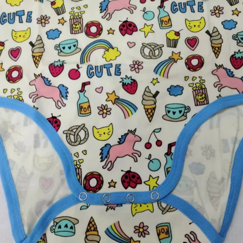 ABDL Cartoon Pattern Adult Baby Bodysuit With Snaps Long Sleeve Romper DDLG Onesie Couple Home Bodysuit
ABDL Cartoon Pattern Adult Baby Bodysuit With Snaps Long Sleeve Romper DDLG Onesie Couple Home Bodysuit