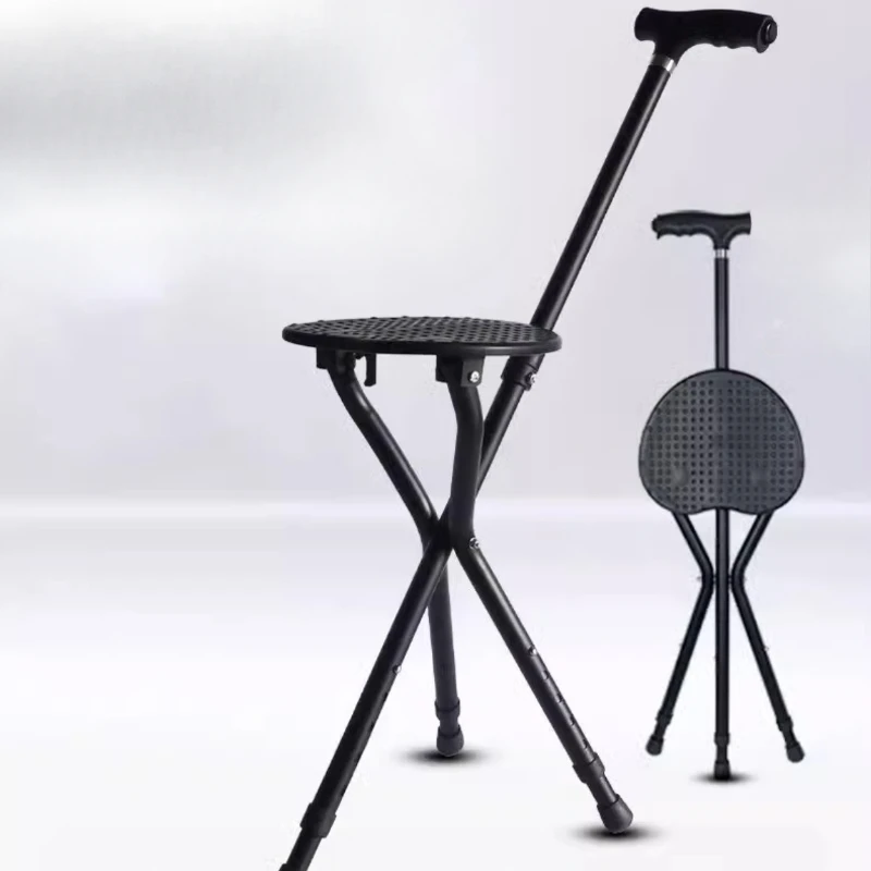 Foldable Walking Stick Seat Non-Slip Handle with Aluminum Alloy Frame, Hospital-Approved Mobility Aid with Padded Cushion
Foldable Walking Stick Seat Non-Slip Handle with Aluminum Alloy Frame, Hospital-Approved Mobility Aid with Padded Cushion