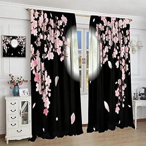 Вишневый цвет, оконные шторы, японский полный луна, летние плотные шторы в стиле фэнтези с небом, романтическая ночь, розовый цветок вишни
Вишневый цвет, оконные шторы, японский полный луна, летние плотные шторы в стиле фэнтези с небом, романтическая ночь, розовый цветок вишни