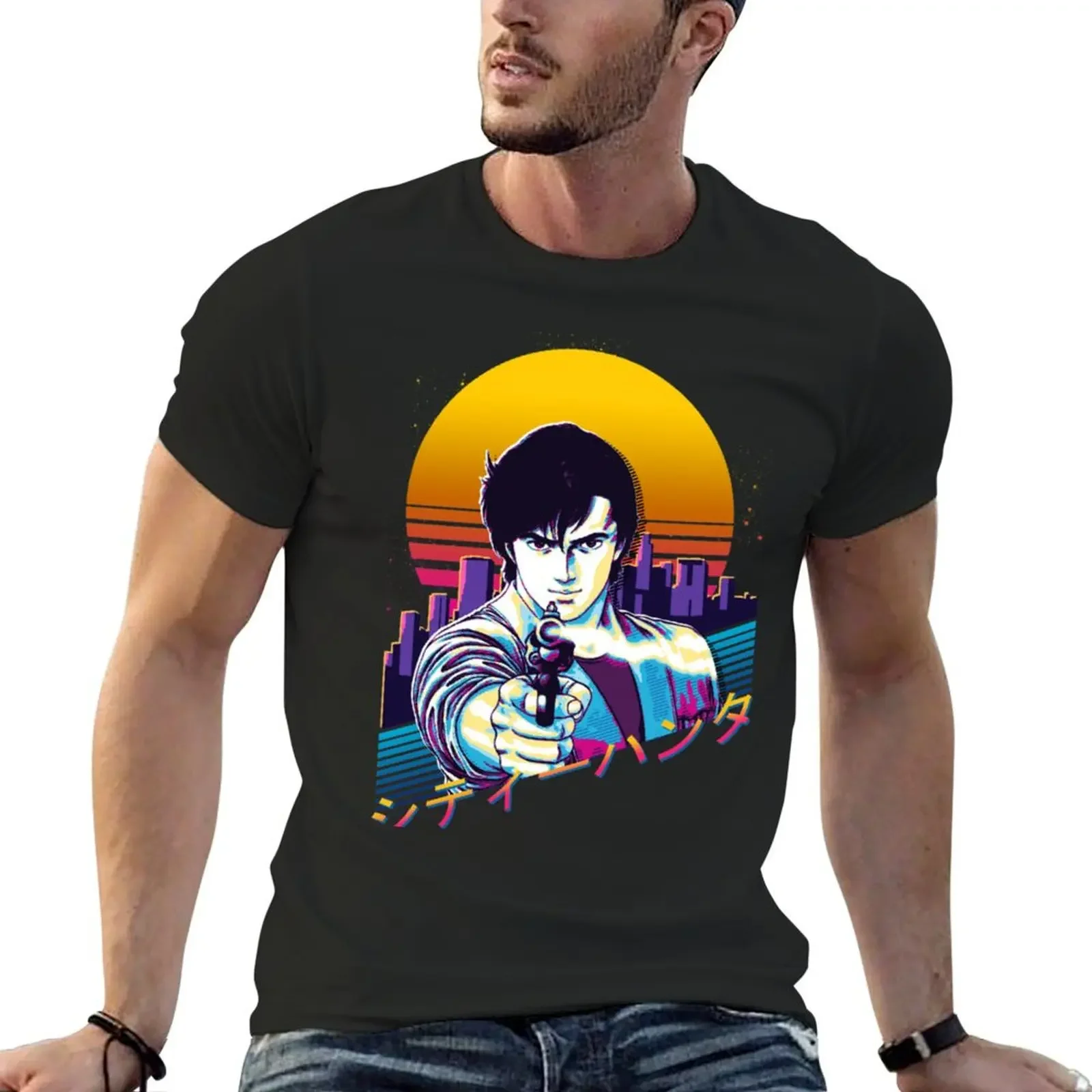 City Hunter - Ryo Saeba Retrowave Essential T-shirt sports fans kawaii clothes tees oversized t shirt men
City Hunter - Ryo Saeba Retrowave Essential T-shirt sports fans kawaii clothes tees oversized t shirt men