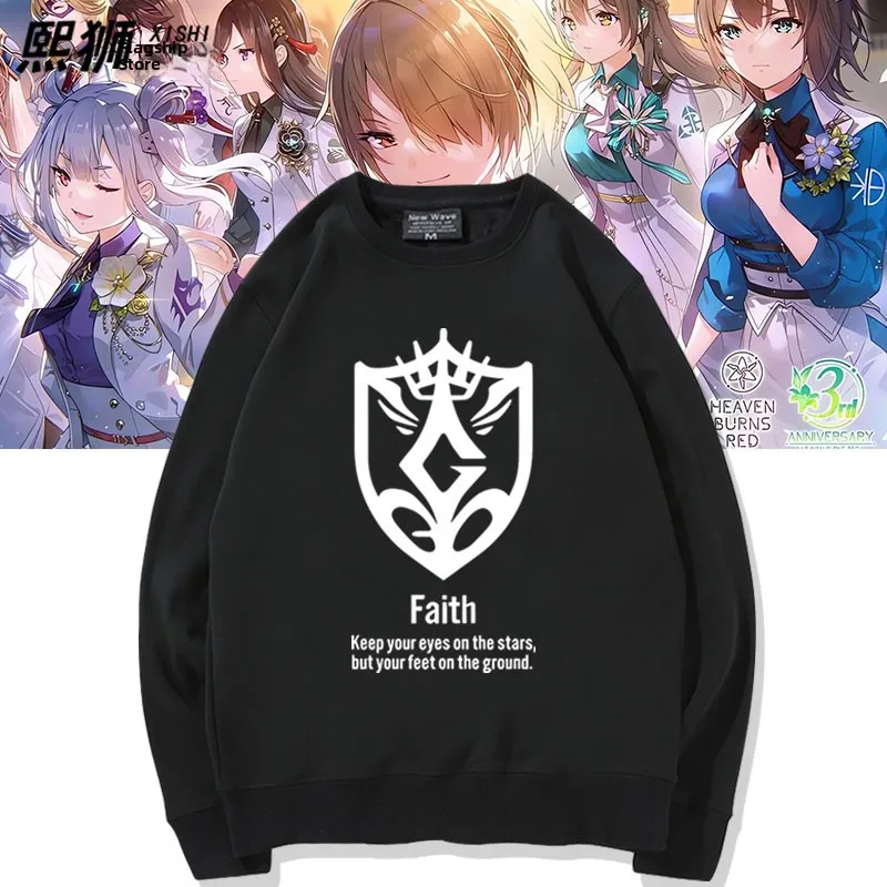 Свитшот Heaven Burns Red 30G с круглым вырезом и принтом в стиле военной эмблемы, повседневный, удобный, с длинными рукавами, уличный стиль
Свитшот Heaven Burns Red 30G с круглым вырезом и принтом в стиле военной эмблемы, повседневный, удобный, с длинными рукавами, уличный стиль