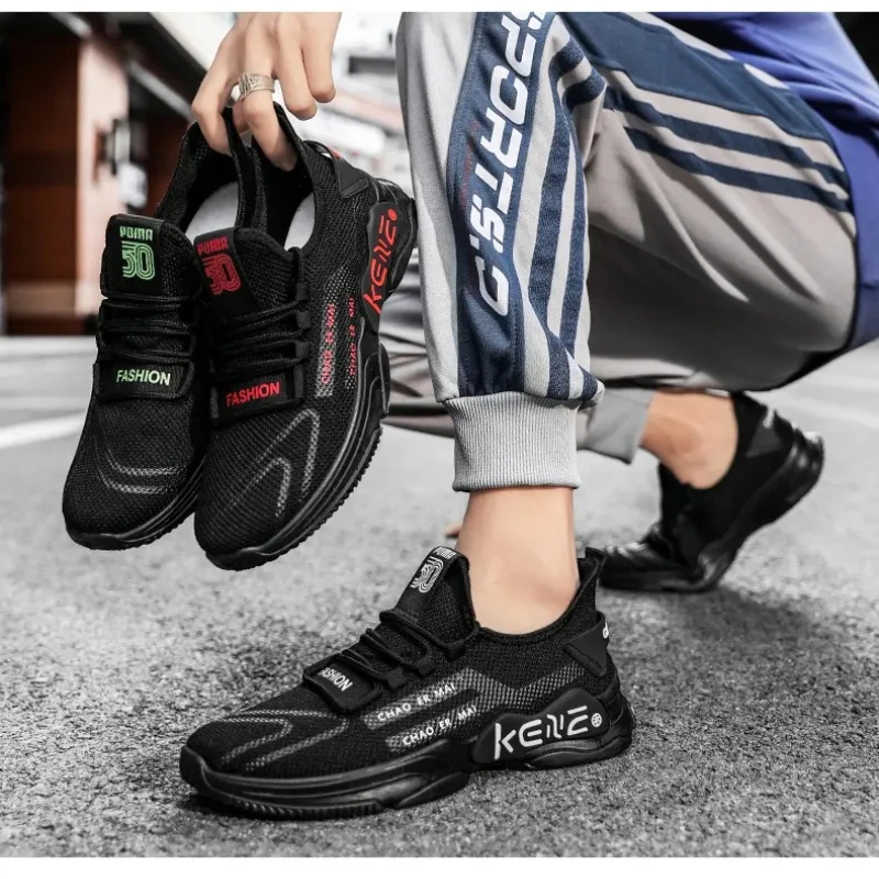 Men's Spring and Summer New Sports Shoes Versatile Mesh Breathable Men's Shoes
Men's Spring and Summer New Sports Shoes Versatile Mesh Breathable Men's Shoes