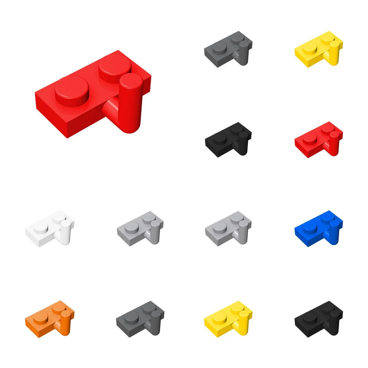 50pcs MOC Parts 88072 4623 Plate Special 1 x 2 with Bar Arm Up Compatible Bricks Assmble Building Blocks Particle Toy
50pcs MOC Parts 88072 4623 Plate Special 1 x 2 with Bar Arm Up Compatible Bricks Assmble Building Blocks Particle Toy