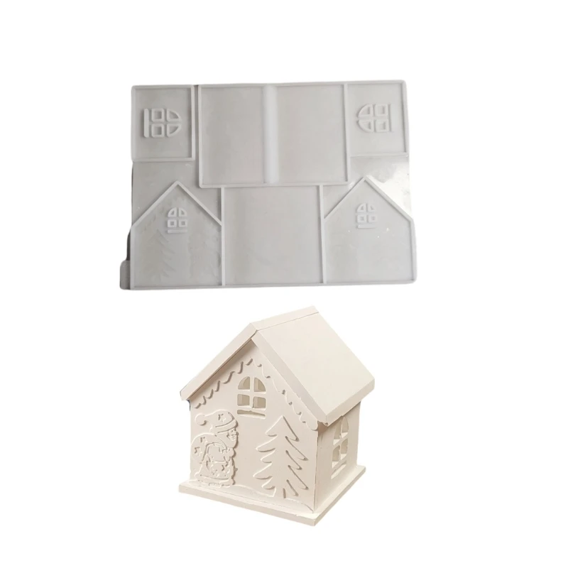 Multipurpose Christmas Castes Flexible Silicone Mold House Molds Portable Accessory for Customes Craft Projects
Multipurpose Christmas Castes Flexible Silicone Mold House Molds Portable Accessory for Customes Craft Projects