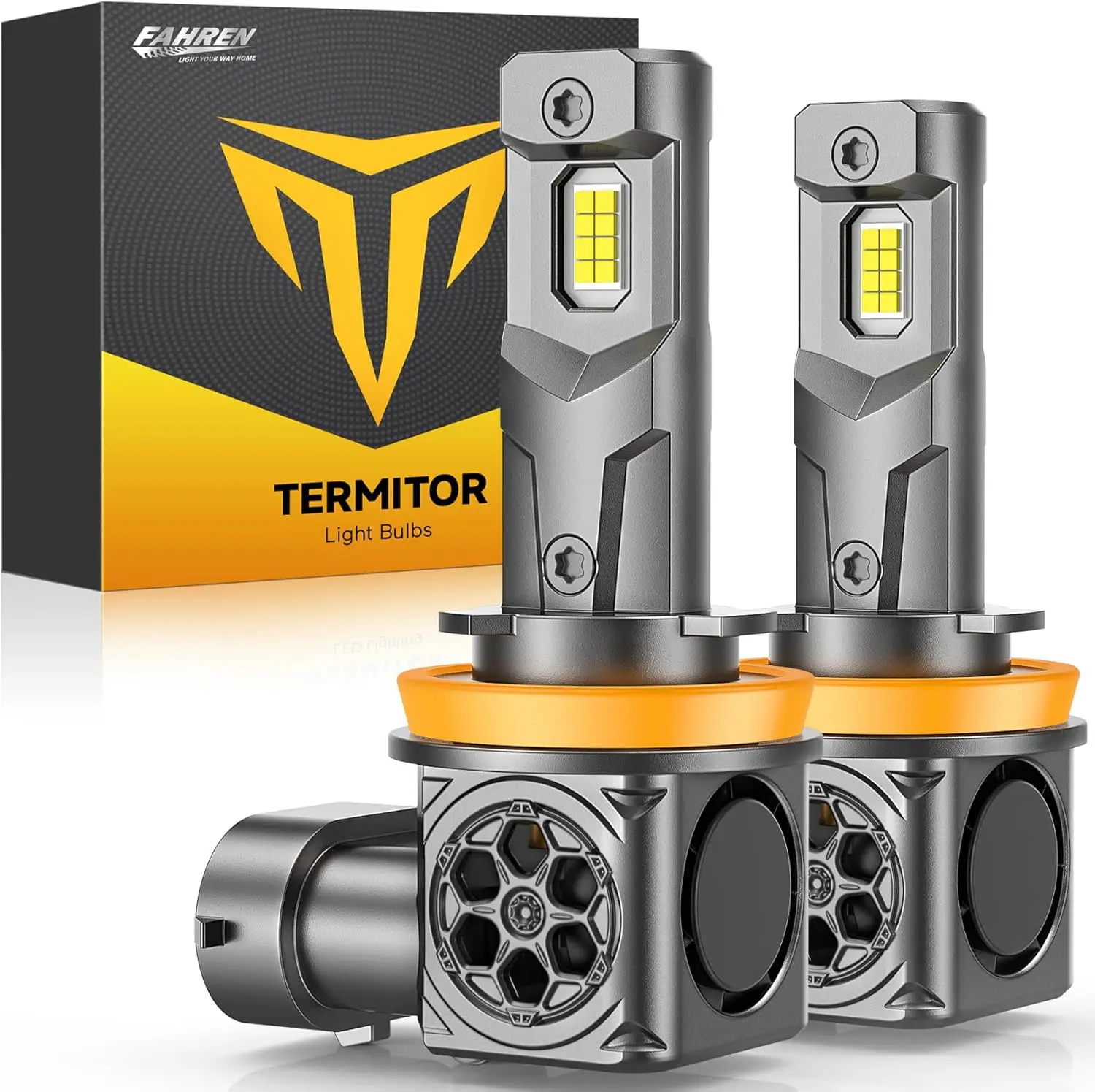 2 шт. светодиодные лампы H11 H9 H8, 90000 лм, 6500K, холодный белый свет с вентилятором охлаждения, 99,5% совместимость с Canbus, лампы H11 для противотуманных фар
2 шт. светодиодные лампы H11 H9 H8, 90000 лм, 6500K, холодный белый свет с вентилятором охлаждения, 99,5% совместимость с Canbus, лампы H11 для противотуманных фар