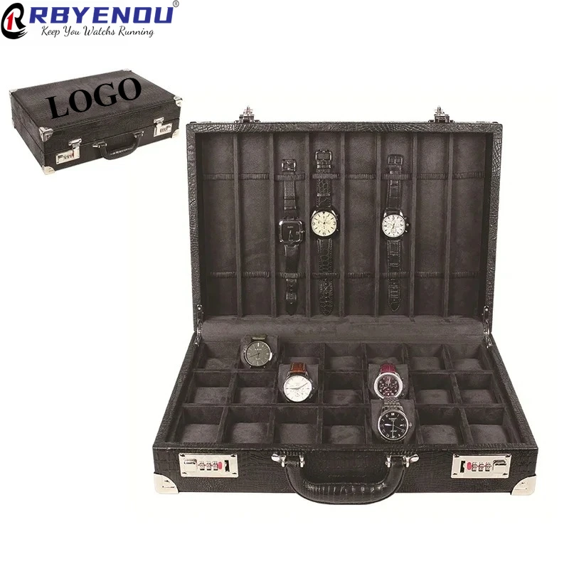 Customizable Logo Watch PU Leather Watch Cases Storage Organizers Commercial Displays Portable Password Travel Safety Boxs Gift
Customizable Logo Watch PU Leather Watch Cases Storage Organizers Commercial Displays Portable Password Travel Safety Boxs Gift