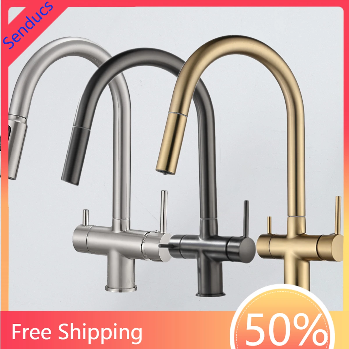 Solid Brass Pull Down Sprayer Filter Kitchen Faucet 3 Ways Purified Water Taps Pull Out Filter Hot Cold Kitchen Sink Mixer Tap
Solid Brass Pull Down Sprayer Filter Kitchen Faucet 3 Ways Purified Water Taps Pull Out Filter Hot Cold Kitchen Sink Mixer Tap