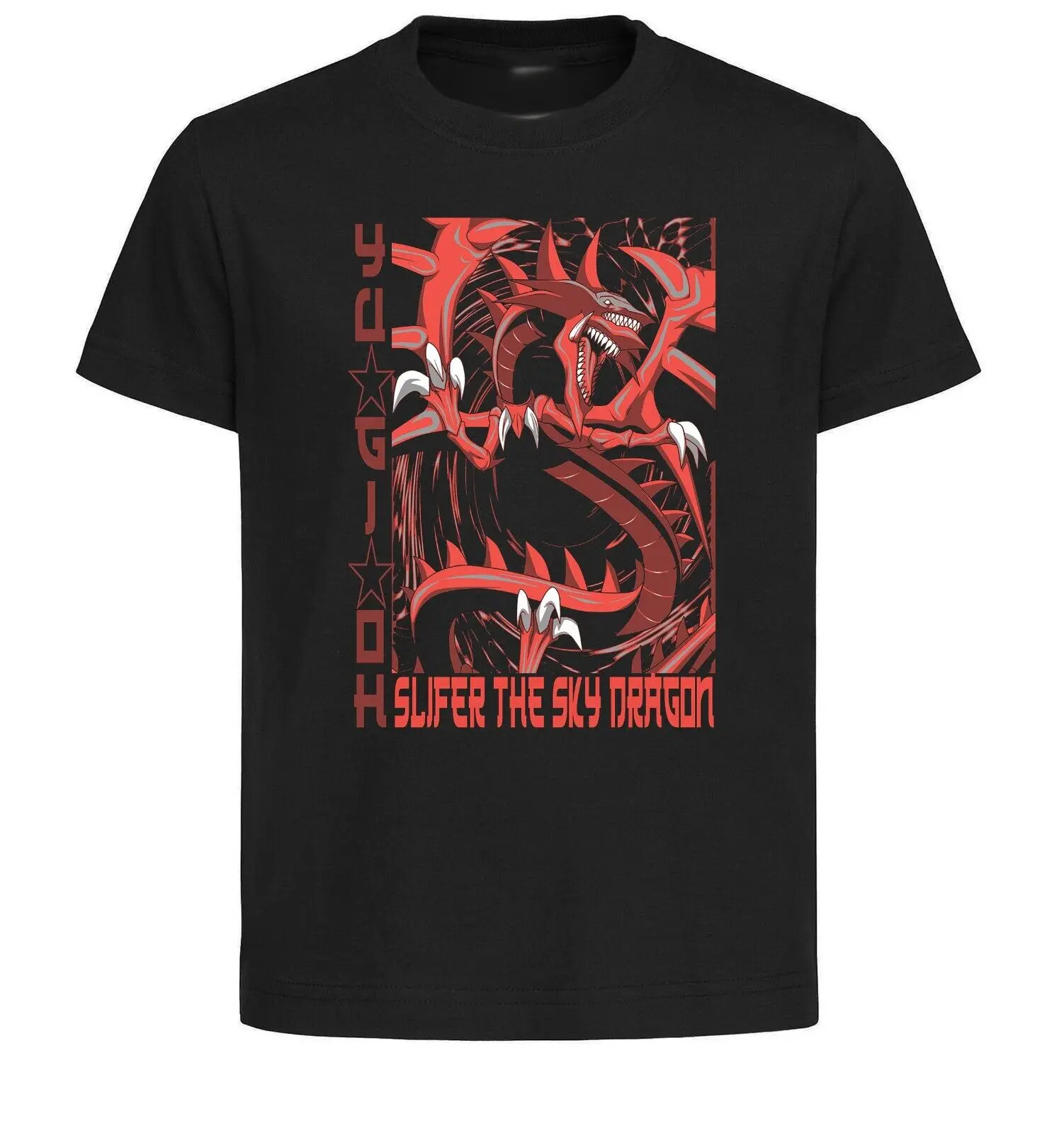 Черная футболка унисекс в японском стиле-Yu Gi Oh - Slifer the Sky Dragon - LL3633-
Черная футболка унисекс в японском стиле-Yu Gi Oh - Slifer the Sky Dragon - LL3633-