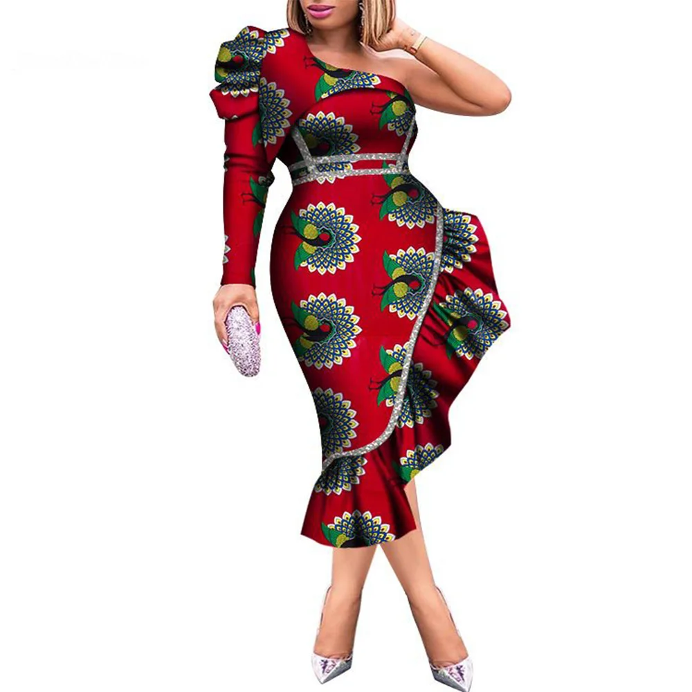 New Fashion African Wax Print Dresses for Women Cotton Bazin Riche Sexy Cocktail Dress Fashion Irregular Sleeveless Sequin Dress
New Fashion African Wax Print Dresses for Women Cotton Bazin Riche Sexy Cocktail Dress Fashion Irregular Sleeveless Sequin Dress