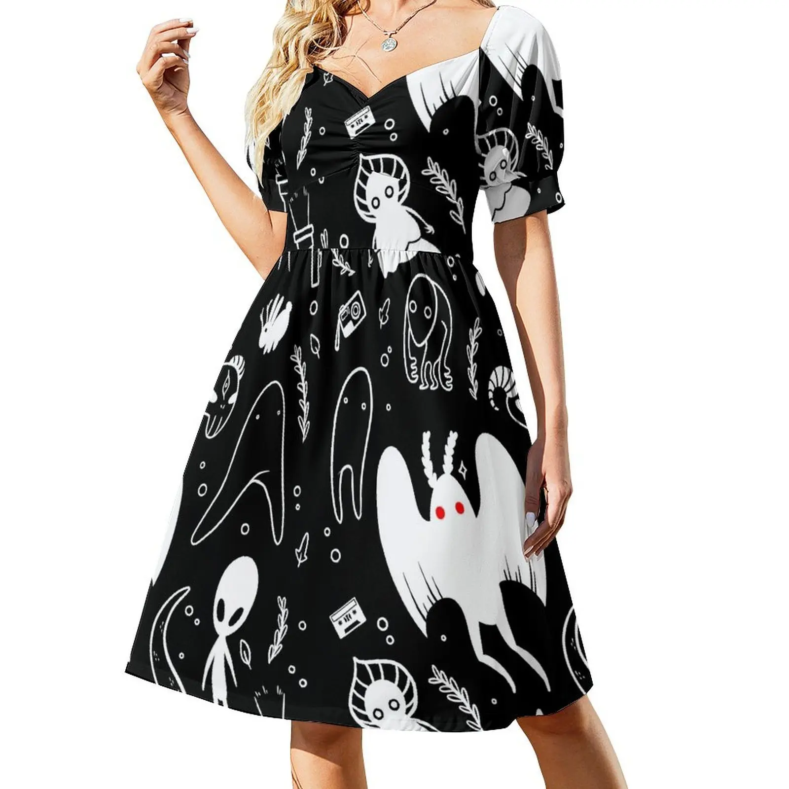 cryptids in black Short-Sleeved Dress dresses for womens 2025 long dresses for women
cryptids in black Short-Sleeved Dress dresses for womens 2025 long dresses for women
