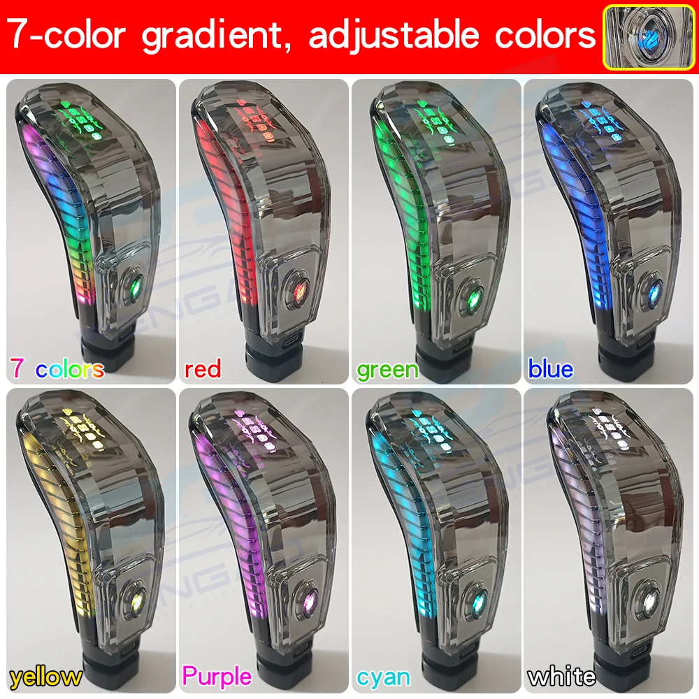 For Honda Spirior Civic Crystal RGB LED light Gear Shift Knob gear lever gearbox handle Automatic Car Interior Accessory
For Honda Spirior Civic Crystal RGB LED light Gear Shift Knob gear lever gearbox handle Automatic Car Interior Accessory