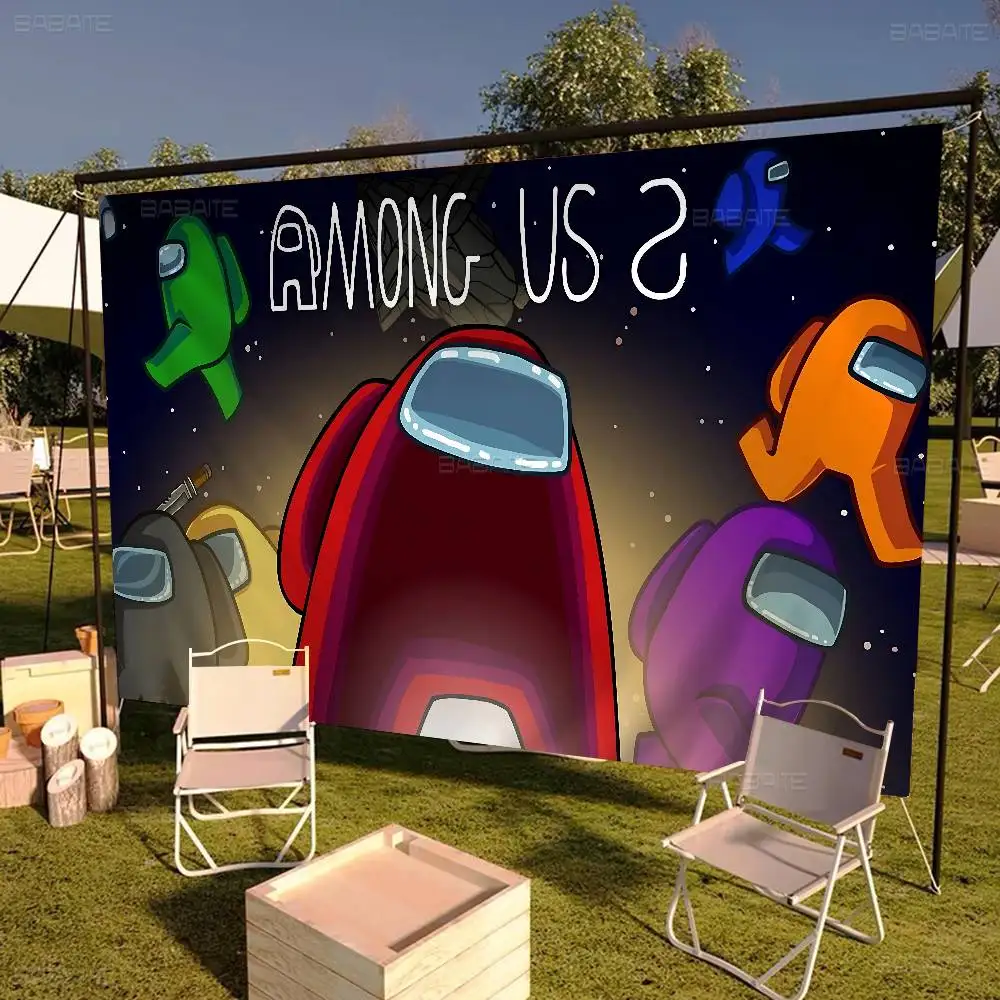 A-Among Us Cartoon Flag Wall Hanging Banner Decoration Household Home Decor
A-Among Us Cartoon Flag Wall Hanging Banner Decoration Household Home Decor