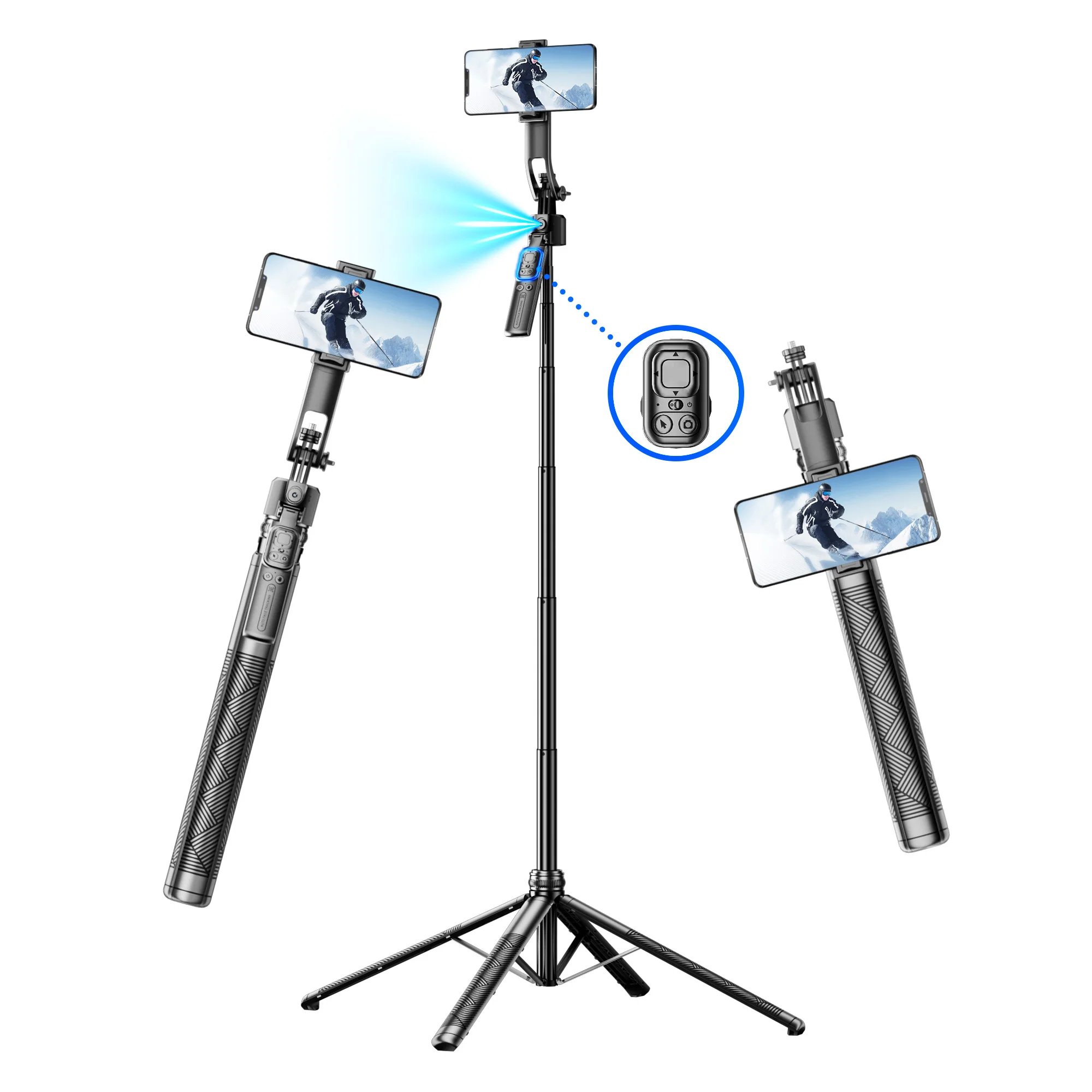 C17 Intelligent AI Face Tracking Stable Bluetooth Ggimbal Shooting Quadrapod Selfie Stick Mobile Phone Stabilizer
C17 Intelligent AI Face Tracking Stable Bluetooth Ggimbal Shooting Quadrapod Selfie Stick Mobile Phone Stabilizer